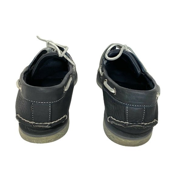 Timberland Men’s Size 9 (M) Classic Boat Shoes 2-Eye Deck Shoes Navy‎ Blue main image 5